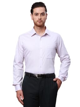 Raymond - Slim Fit Checks Grey Shirt