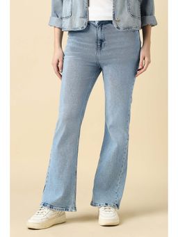 Allen Solly - Women Light Blue Light Wash Jeans