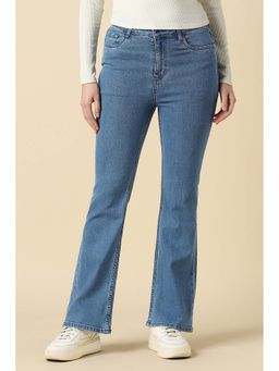 Allen Solly - Women Blue Mid Waist Jeans
