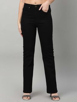 TARAMA - Women High Rise Boot Cut Jeans