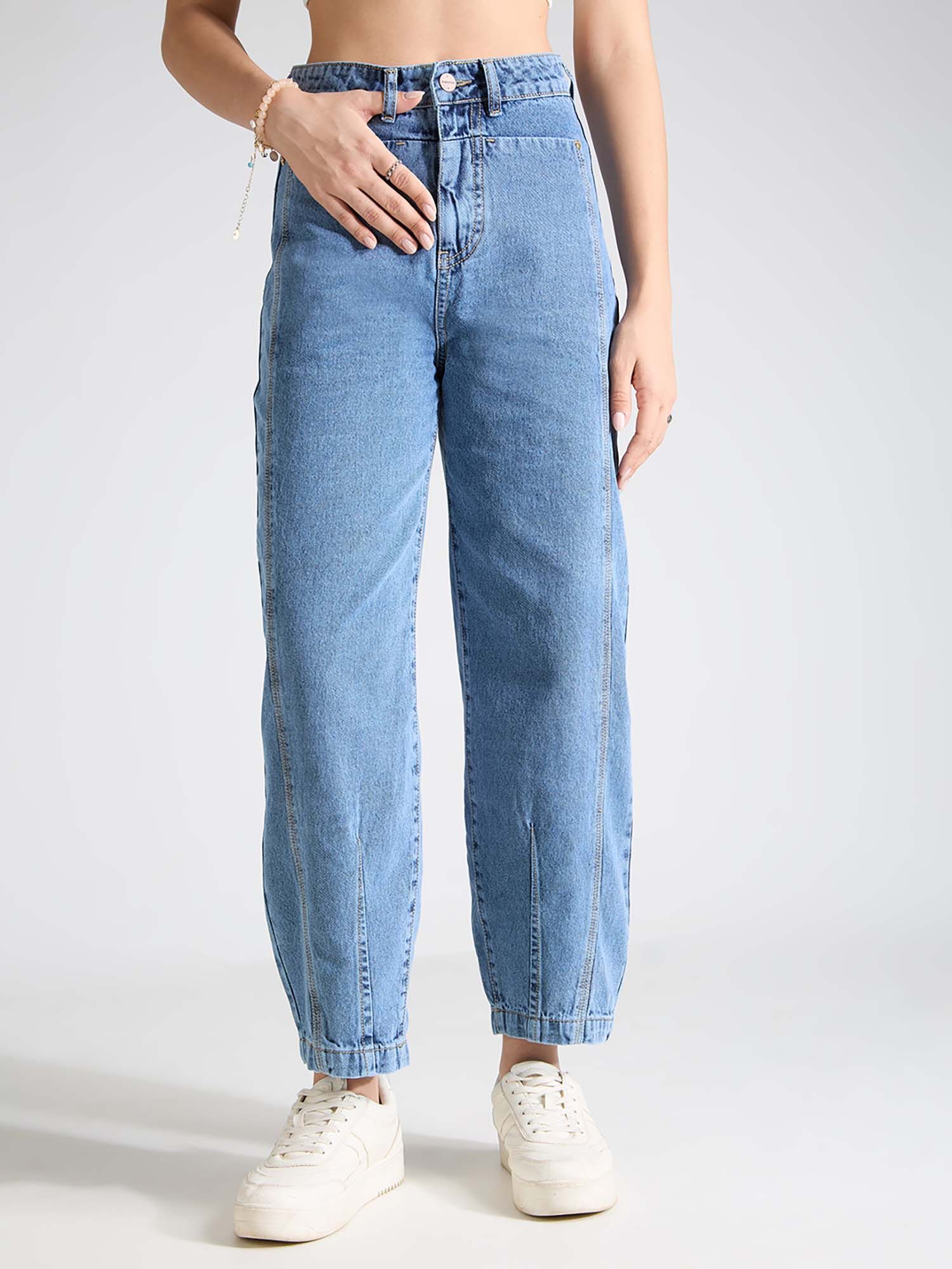 tarama Women High Rise Denim Jeans-picture-7