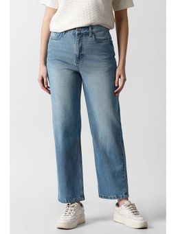 Van Heusen - Women Light Blue Light Mid Waist Jeans