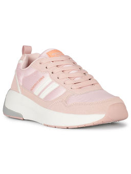 North Star - Women Peach Lace-Ups Sneakers