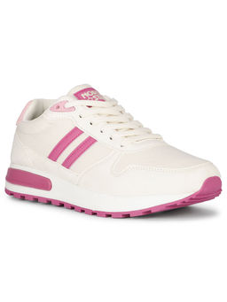 North Star - Women White Lace-Ups Sneakers