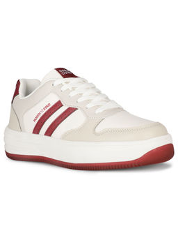 North Star - Women Off White Lace-Ups Sneakers