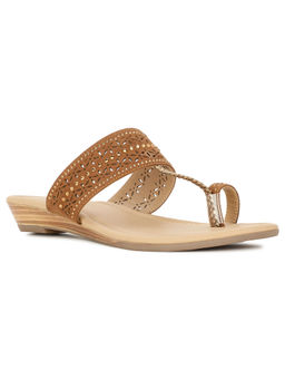 Bata - Women Brown Open Back Sandals
