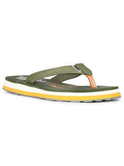 Bata - Women Olive Slip-On Flipflops
