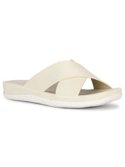 Bata Comfit - Women Off White Open Back Sliders