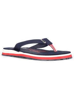 Bata - Women Navy Blue Slip-On Flipflops