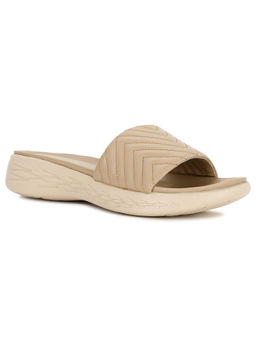 Bata - Women Beige Open Back Flats