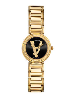 VERSACE - Analog Black Dial Women Watch - VET300921
