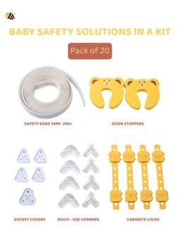 Haus & Kinder - Baby Bear Safety Kit- Set Of 20Pcs (6 Months-3 Years)