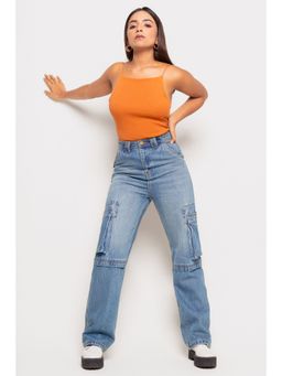 FREAKINS - Side Pocket Cargo Jeans