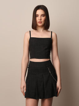 ONLY - Black Crop Top