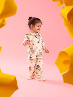 THE BABY TRUNK - Astronaut Print Velour Plush Co-Ord Set for Boys