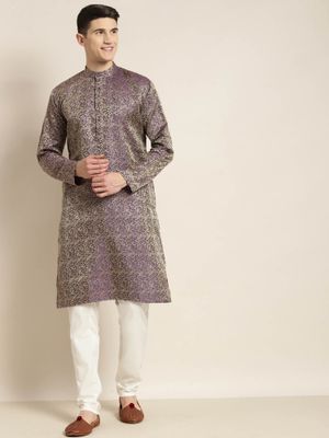 Buy Ocean Blue Self Design Kurta Set Online in India @ - Kurta