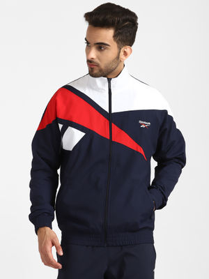 Buy Reebok Classics Cl F Fr Tracktop Navy Blue Casual Track Top Online Buy Reebok Classics Cl F Fr Tracktop Navy Blue Casual Track Top Online