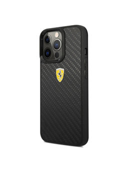 Treemoda - Carbon Fiber Black Case with Metal Logo
