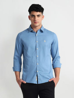 U.S. POLO ASSN. - Slim Fit Chambray Shirt