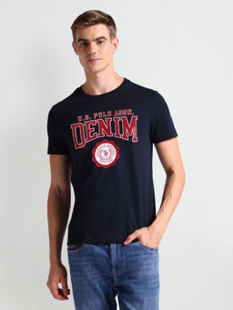 U.S. POLO ASSN. - Muscle Fit Appliqued T-Shirt