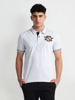 U.S. POLO ASSN. - Embroidered Logo Muscle Fit Polo T-Shirt