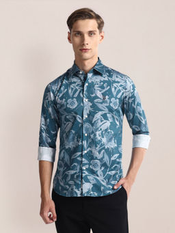 U.S. POLO ASSN. - Printed Tailored Fit Shirt