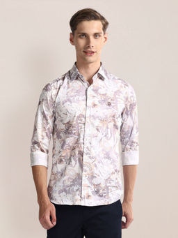 U.S. POLO ASSN. - Printed Tailored Fit Shirt