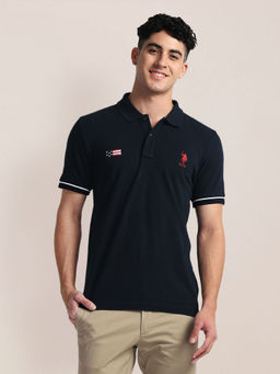 U.S. POLO ASSN. - Brand Print Slim Fit Polo T-Shirt