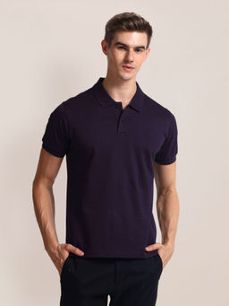 U.S. POLO ASSN. - Patterned Collar Slim Fit Polo T-Shirt