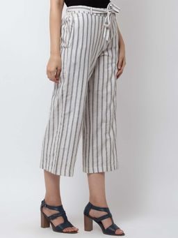 Dodo & Moa - Black Straight Trousers For Women