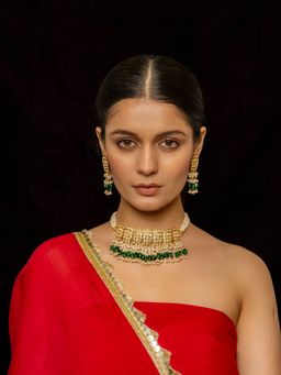 Shlok Jewels - Arshiaa Choker & Earring Set