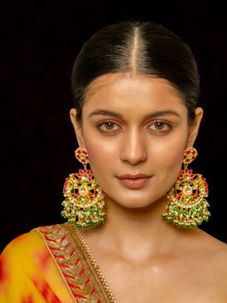 Shlok Jewels - Manthan Chandbali Earrings