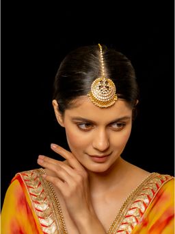Shlok Jewels - Rajahamsa Maang Tika