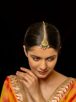 Shlok Jewels - Aziza Maang Tika