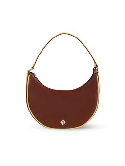 Nestasia - Coffee Brown Moon Handbag for Women (S)