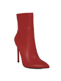 London Rag - Solid Red Casual Boots