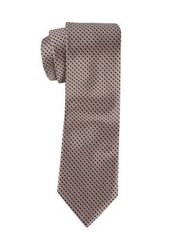 The Tie Hub - Yellow Polka Microfiber Neck Tie