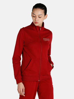 Puma - Graphic Womens Red Jacket