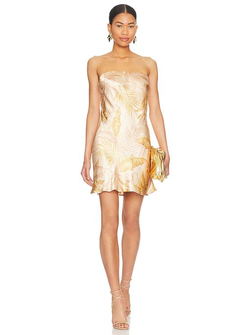 knee length dresses for ladies Bec + Bridge Symone Mini Dress in Chocolate