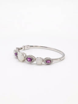Verona - Garnet Rhodolite Purple Bangle
