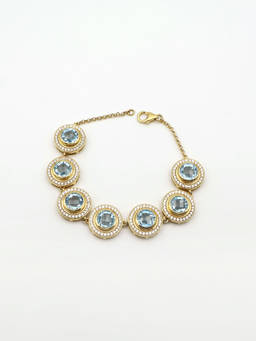 Verona - Topaz Blue Bracelete