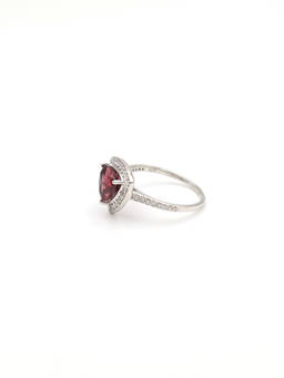 Verona - Garnet Maroon Ring