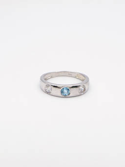 Verona - Topaz Blue Swiss Ring