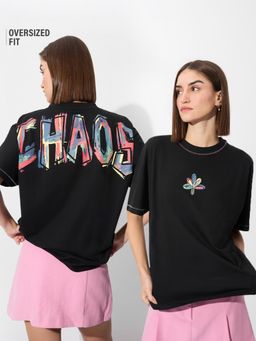 The Souled Store - Originals: All Chaos Women Oversized T-Shirt