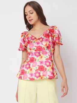 VERO MODA - Women Casual Multicolor Top