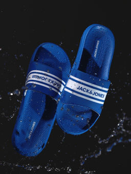 Jack & Jones - Men Blue Sliders