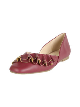 Allen Solly - Women Maroon Casual Juttis