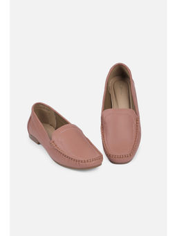 Allen Solly - Women Pink Formal Slip Ons Loafers