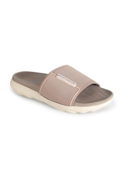 SOLETHREADS - Men Beige Comfort Slip-On Sliders