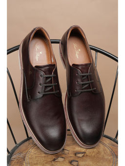 Louis Philippe - Men Brown Lace Up Derbies